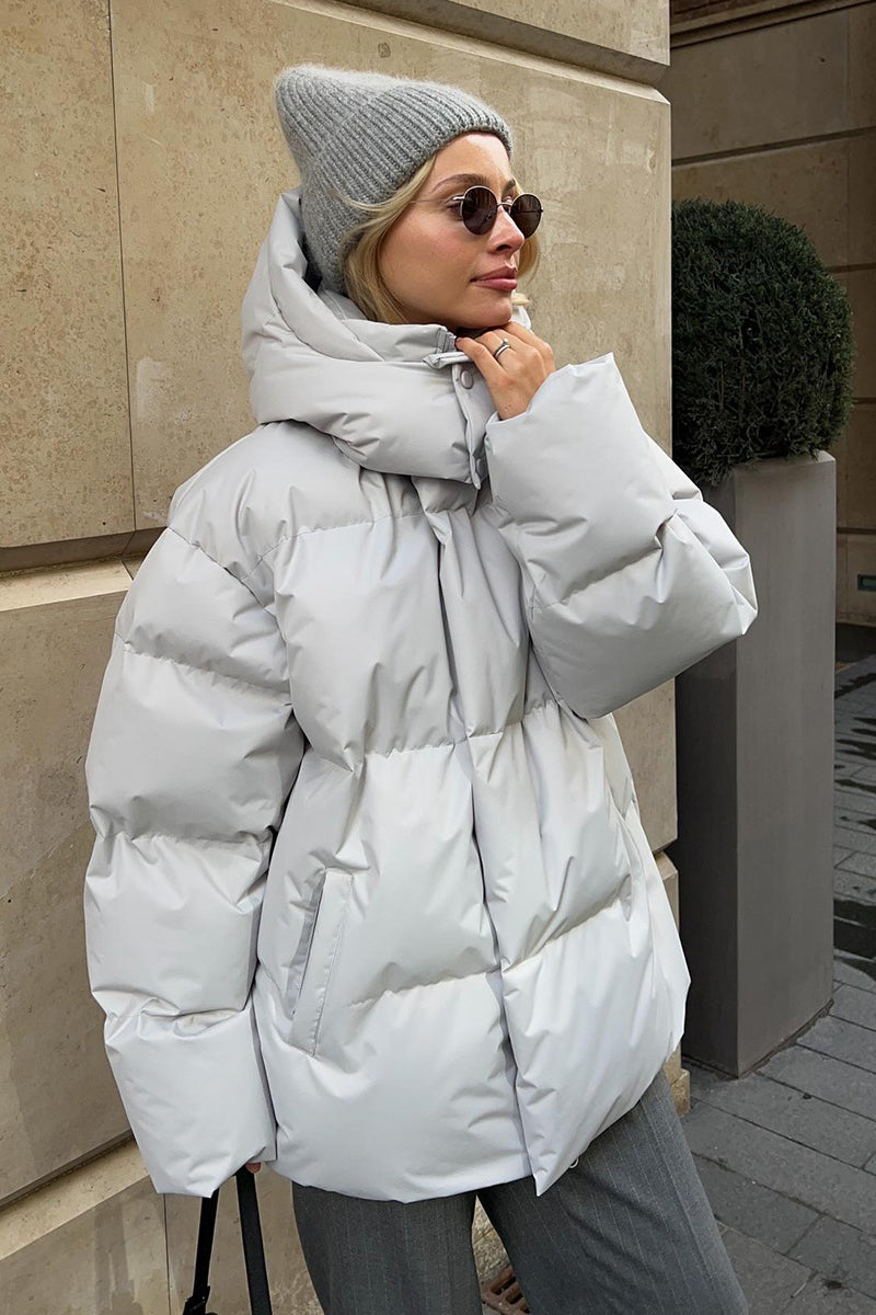Women's Puffer Jacket, Oversized Style, Exceptional Warmth-2