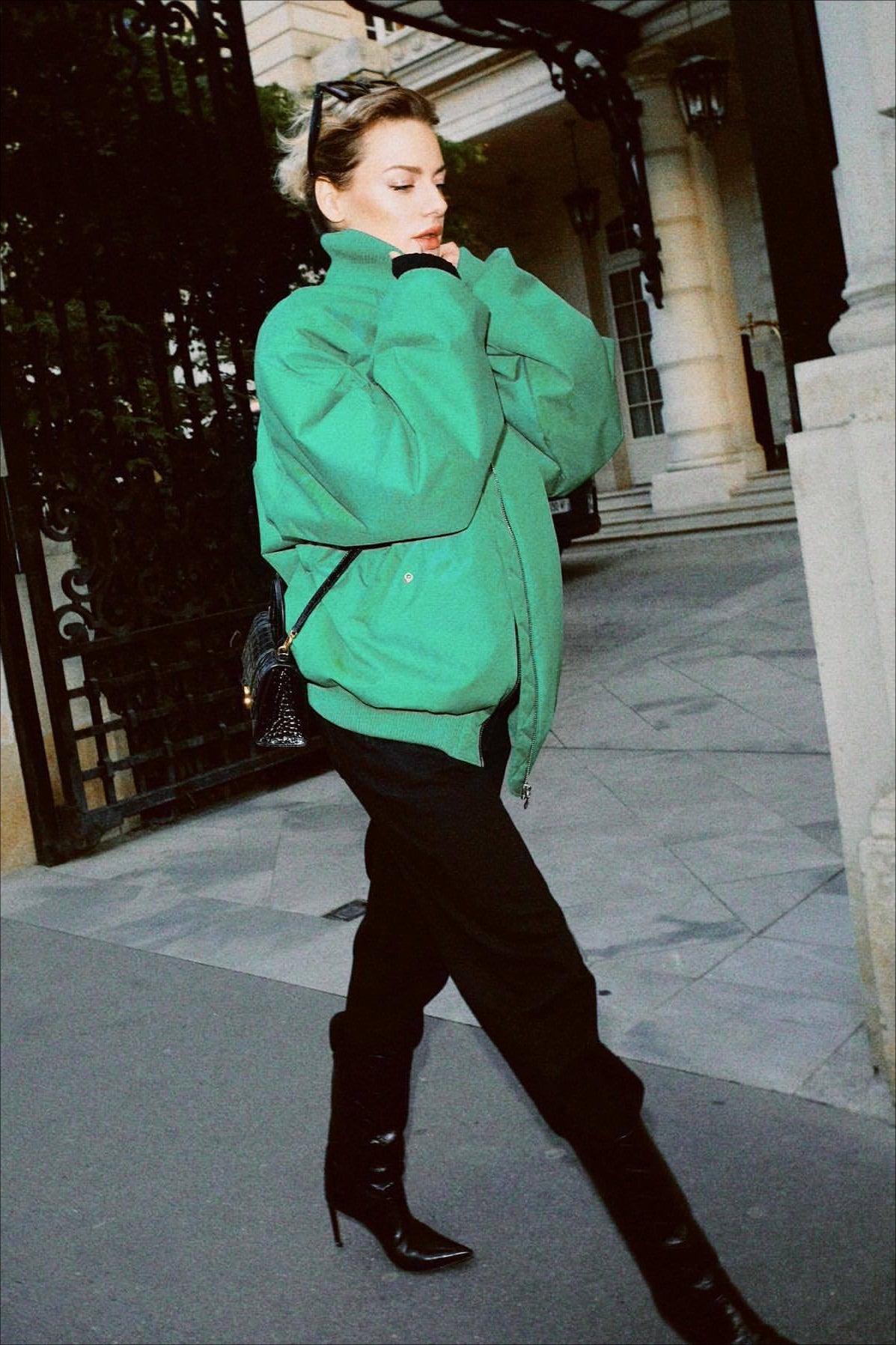 Bomber Jacket, Oversized Style, Lightweight Polyester-1