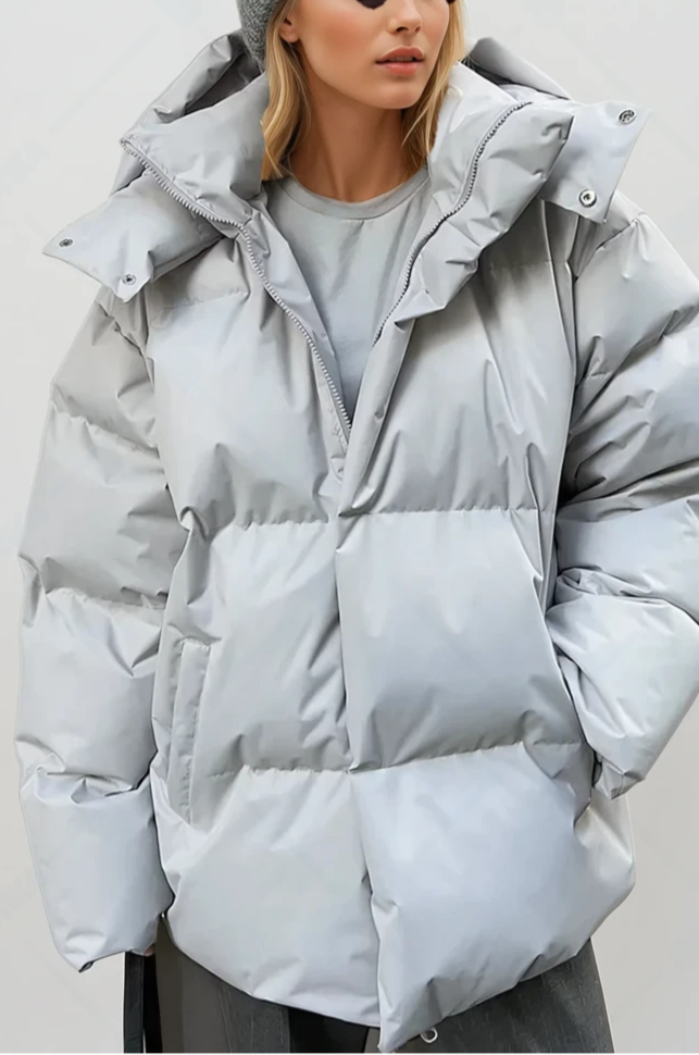 Women's Puffer Jacket, Oversized Style, Exceptional Warmth