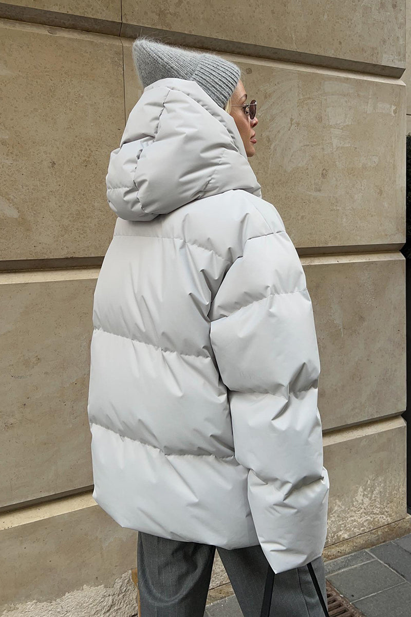 Women's Puffer Jacket, Oversized Style, Exceptional Warmth-5