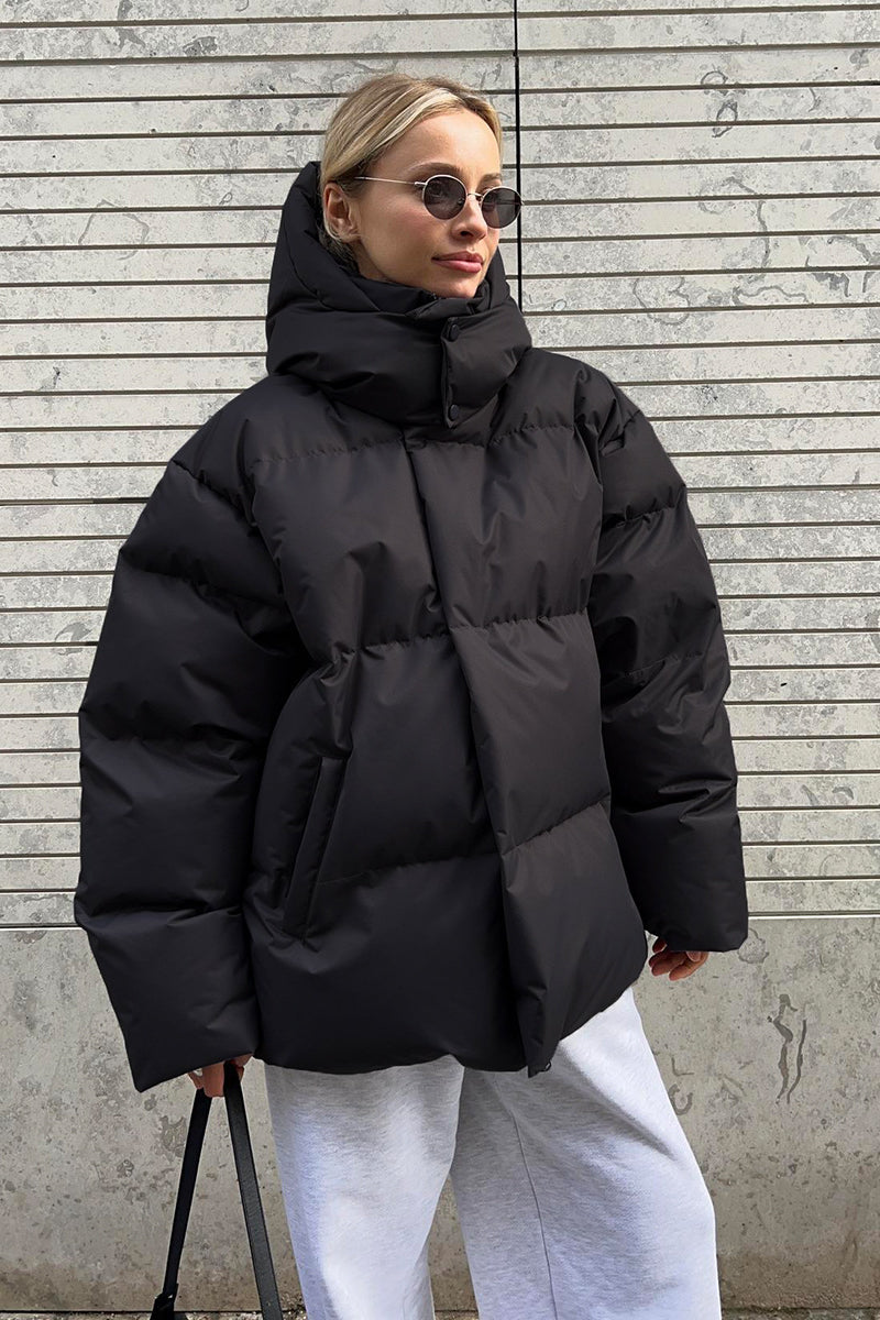 Variant image for Women's Puffer Jacket, Oversized Style, Exceptional Warmth-4