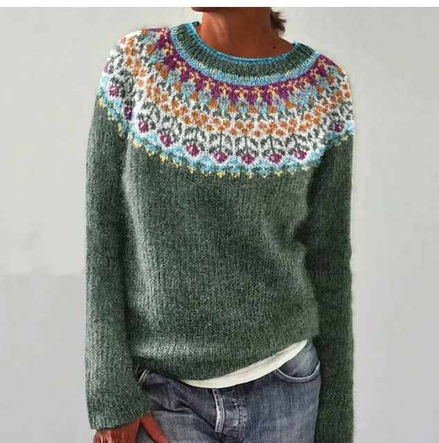 Sweater, Knit Pullover, Vintage Inspired Design-2