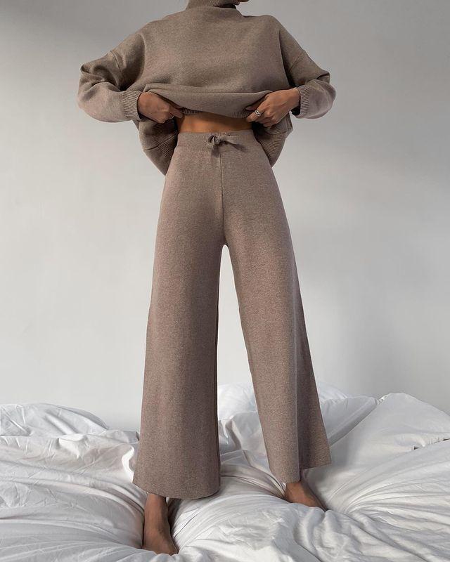 Cozy Knitwear Set – Relaxed Fit Casual Lounge Suit